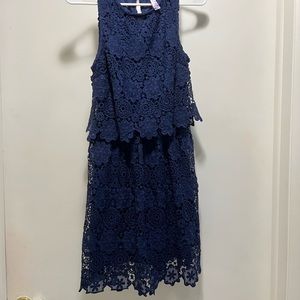 Lace cocktail dress
